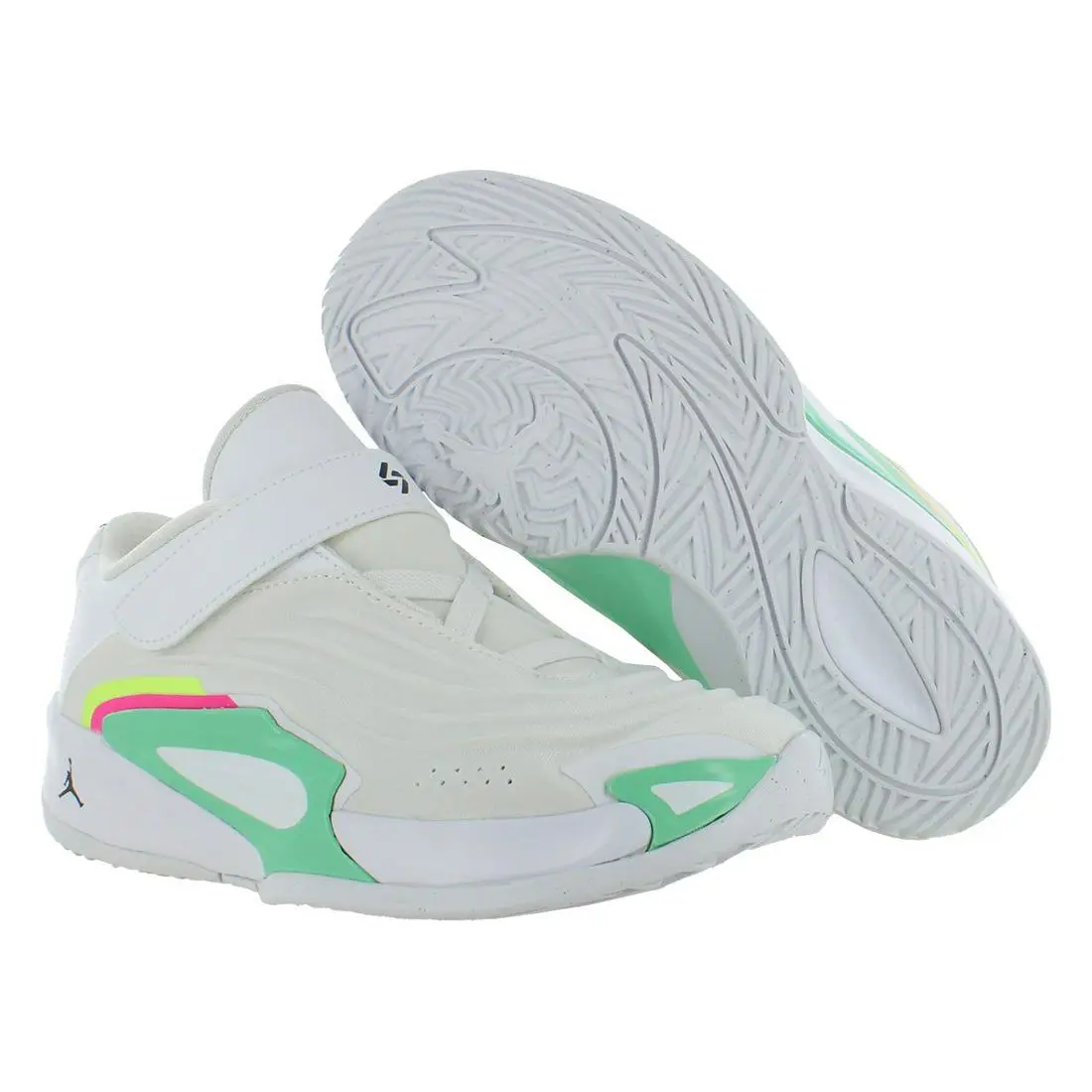 Nike shoes - HQ5059107 - HQ5059107 - White/Black/Volt Glow, Main: White 4