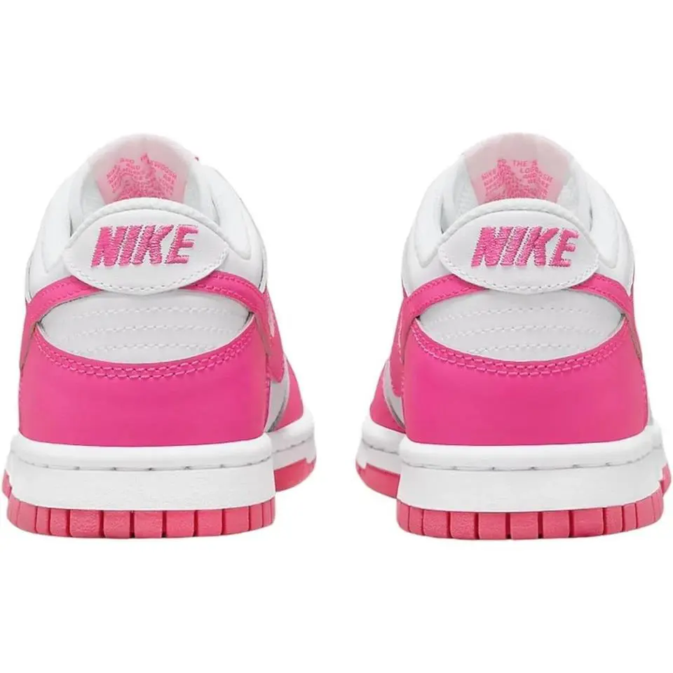Nike shoes - Nike Dunk Low GS - Dunk Low - WHITE/LASER FUSCHIA 2