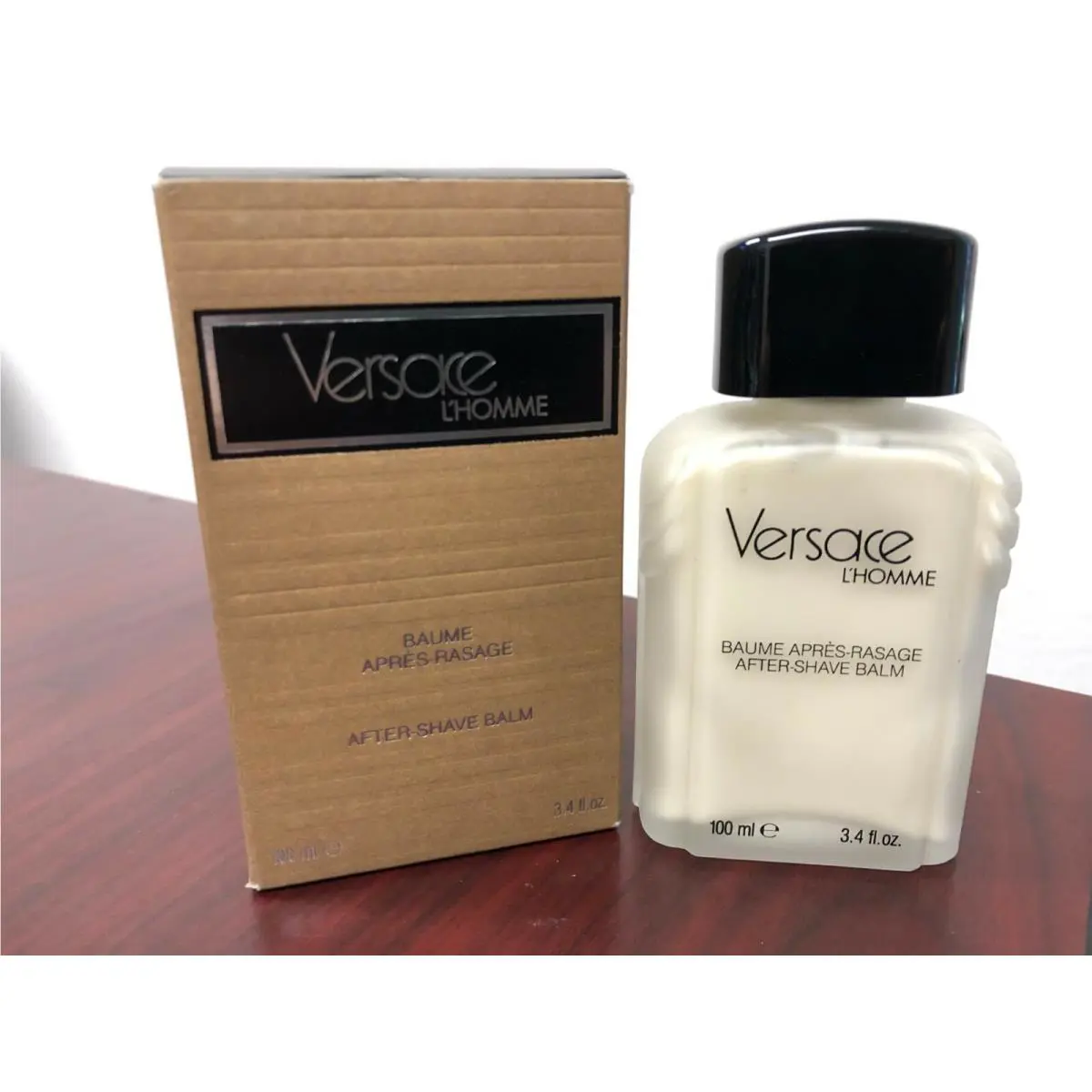 Vintage Versace L`homme by Versace 3.4 FL oz / 100 ML After Shave Balm