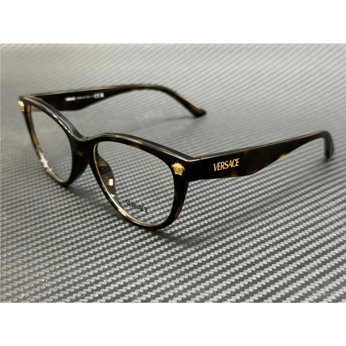 Versace VE3365U 108 Brown Havana Women`s 54 mm Eyeglasses