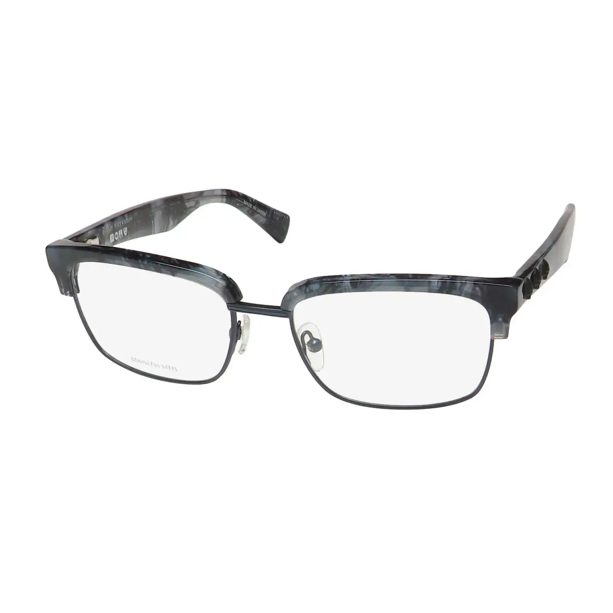 VJV186 Eyeglass Frame/glasses Made IN Japan Designer Hot Textured Blue / Navy by John Varvatos