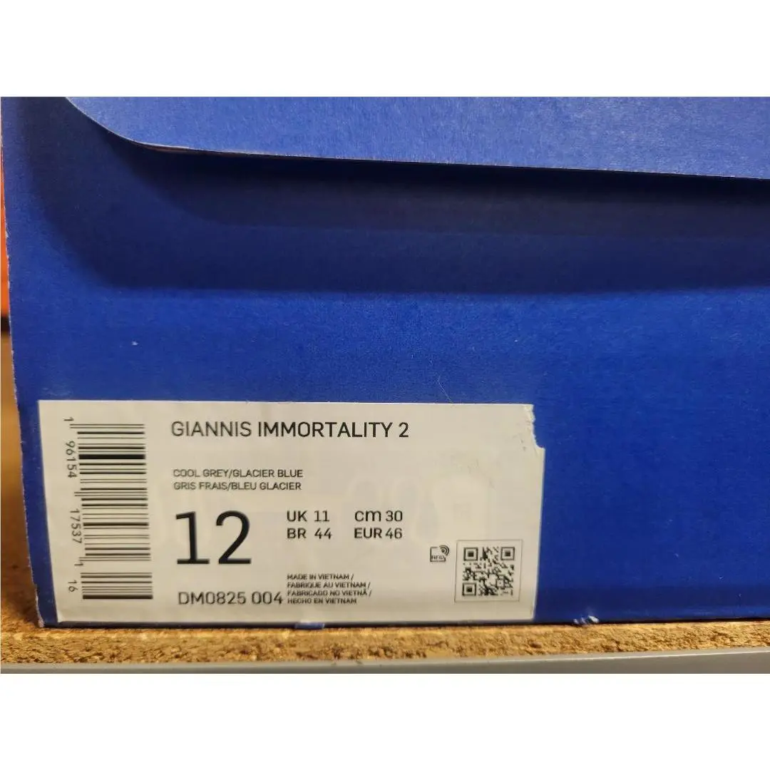 Nike shoes - Nike Giannis Immortality - Giannis Immortality - DM0825-004 - Cool Grey Glacier Blue 4