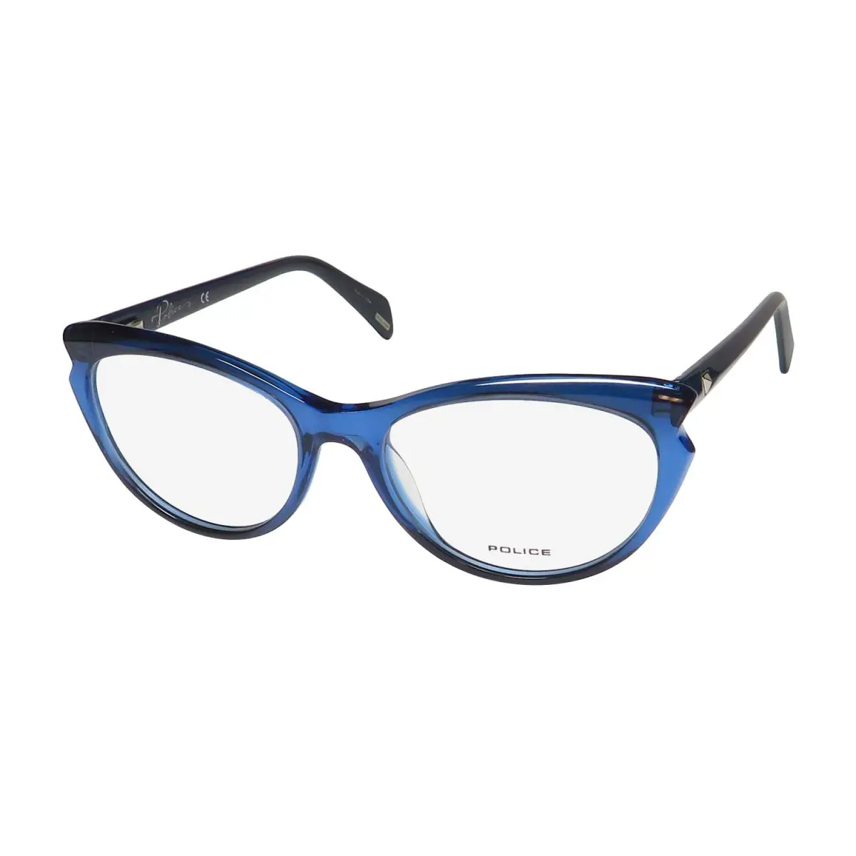 VPLA02 Stagedive 4 Eyeglass Frame/glasses Cat-eye Shaped Lenses Designer Blue by Police