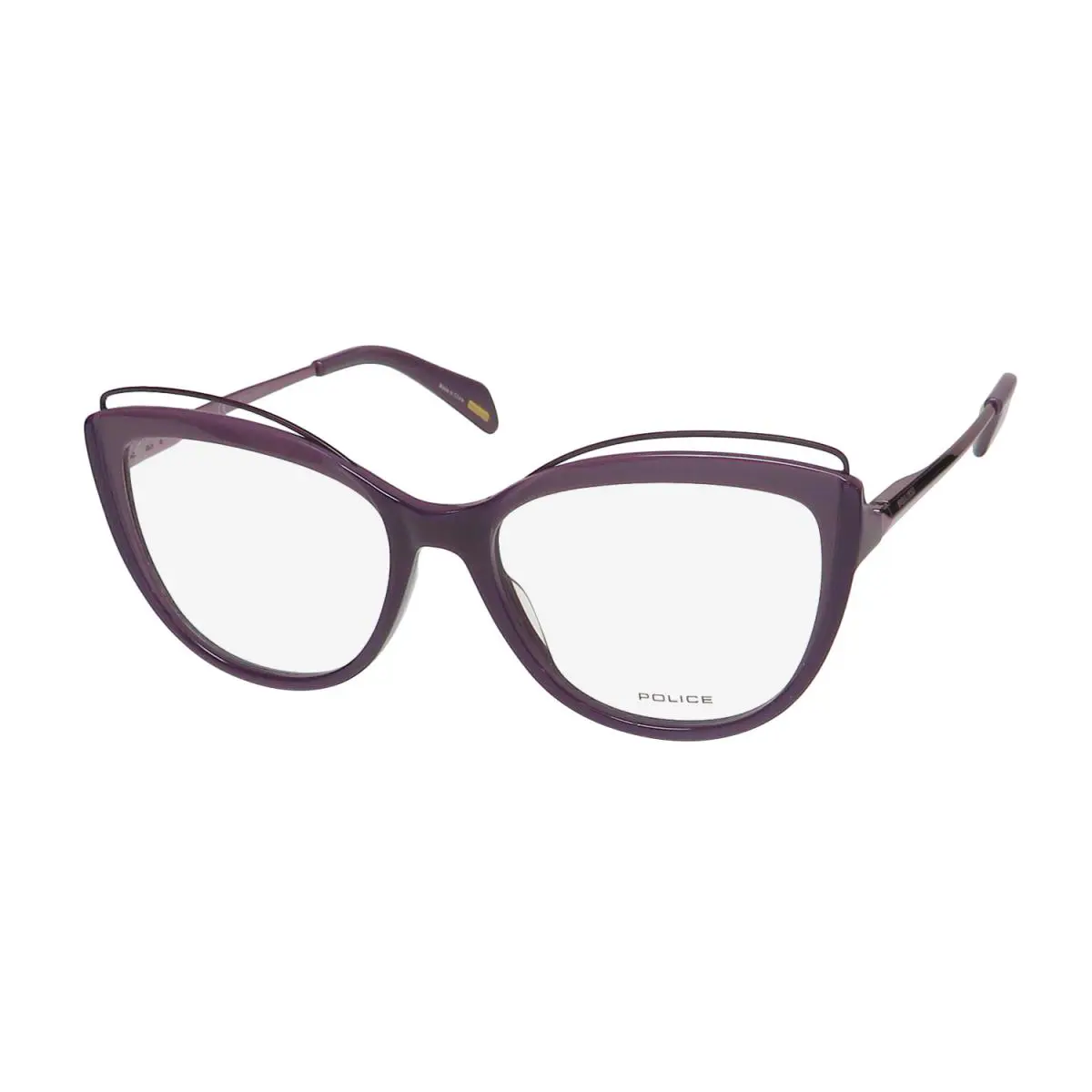 Police VPL931 Mascara 4 Cat Eye Eyeglass Frame/glasses European Fashion Designer
