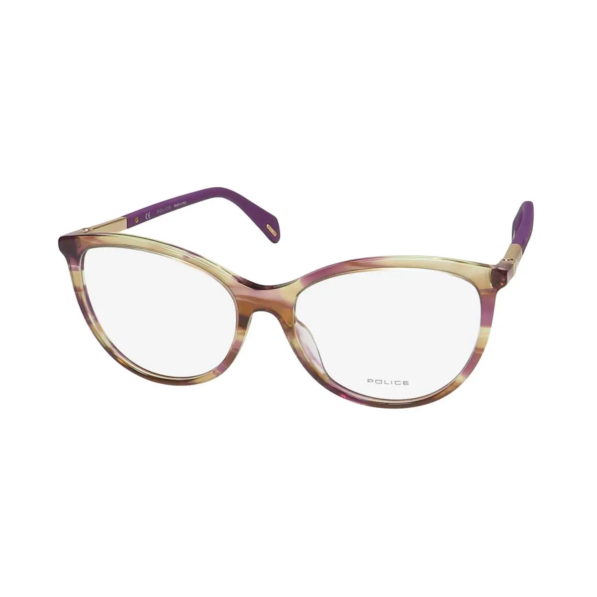 Police VPLA07 Jolie 3 Cat Eye Eyeglass Frame/glasses Comfortable Designer Item