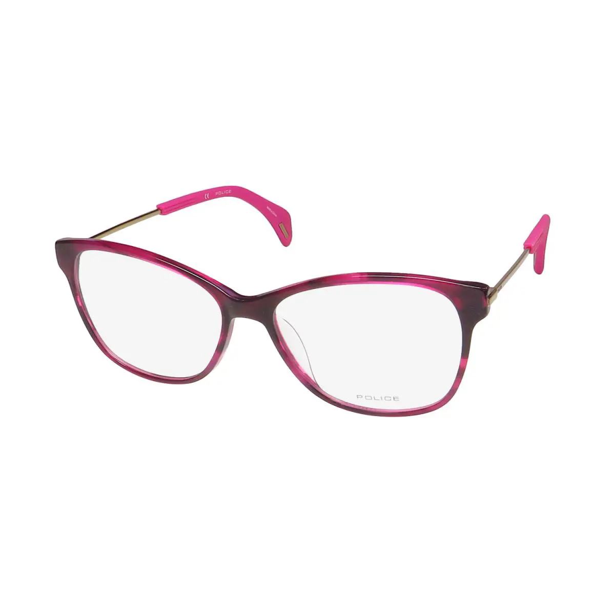 Police VPL729 Sparkle 11 Eyeglass Frame/glasses Womens Eyewear Red Carpet Style