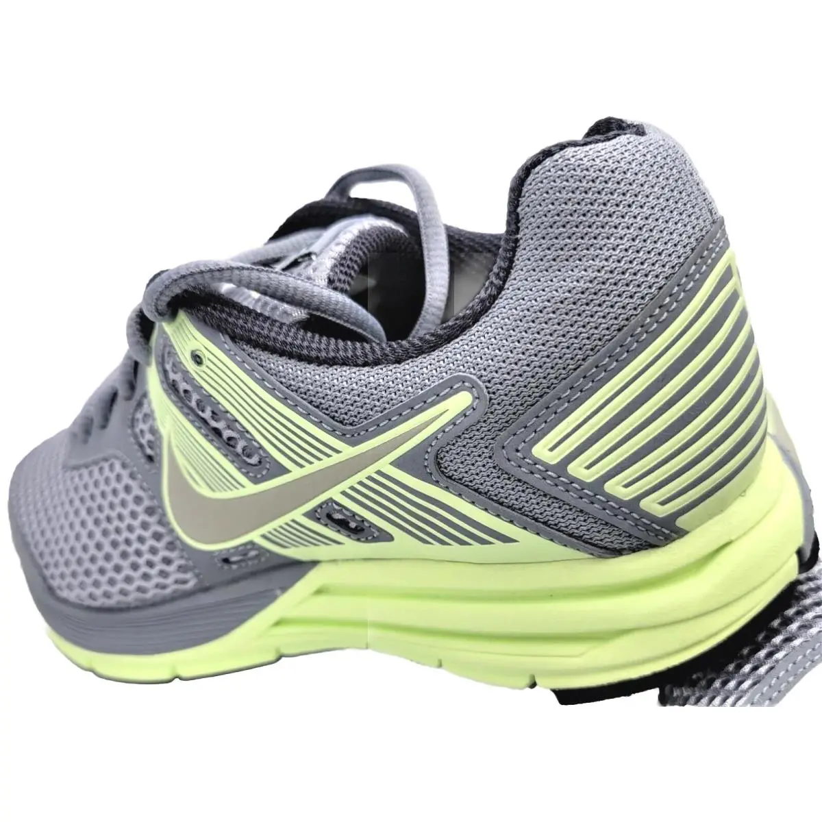 Nike Womens Zoom Structure +16 Size 5 Wide Vintage 2012 540607-006 Gray Volt