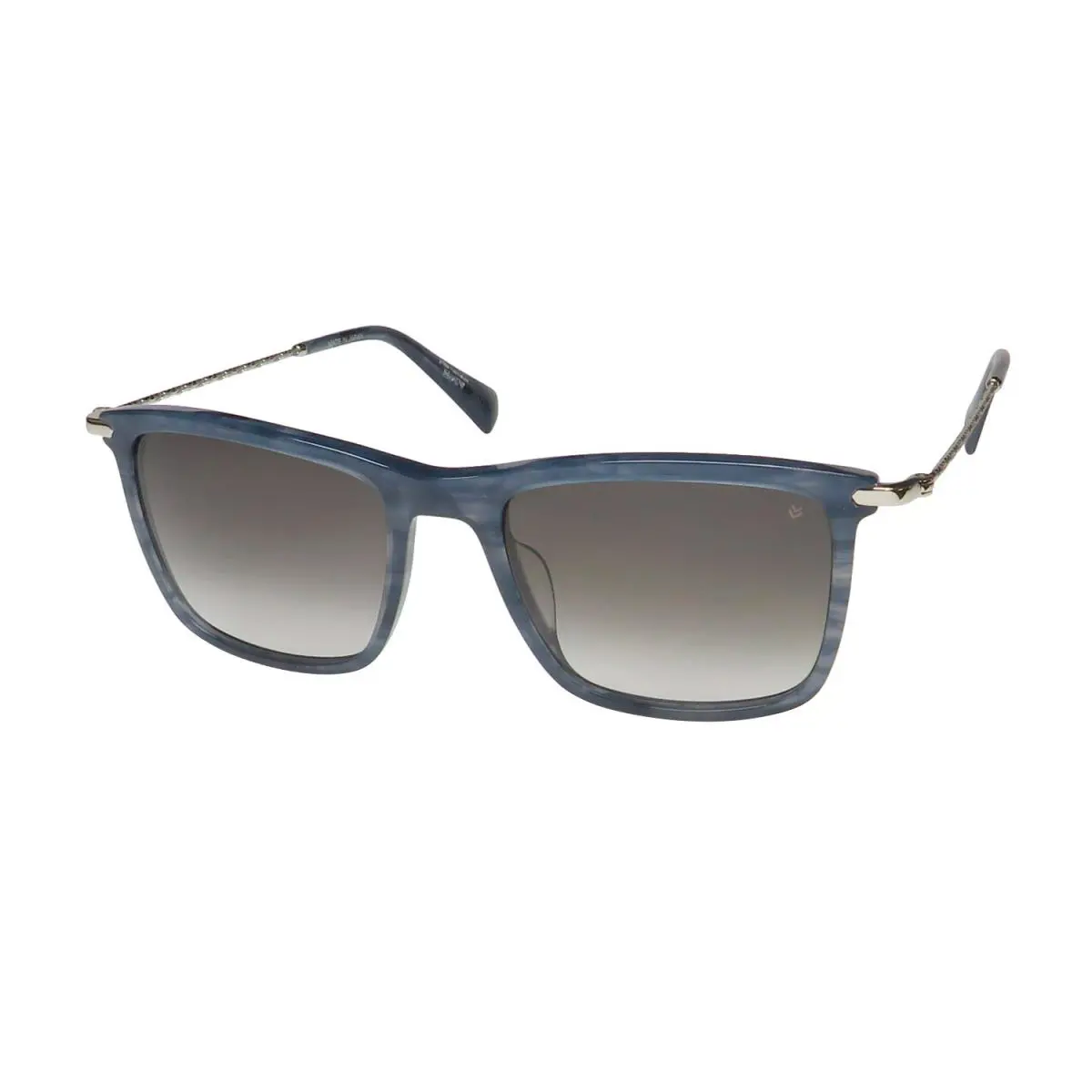 John Varvatos SJV551 Sunglasses Full-rim Blue Horn Mens Blue 53-19-145