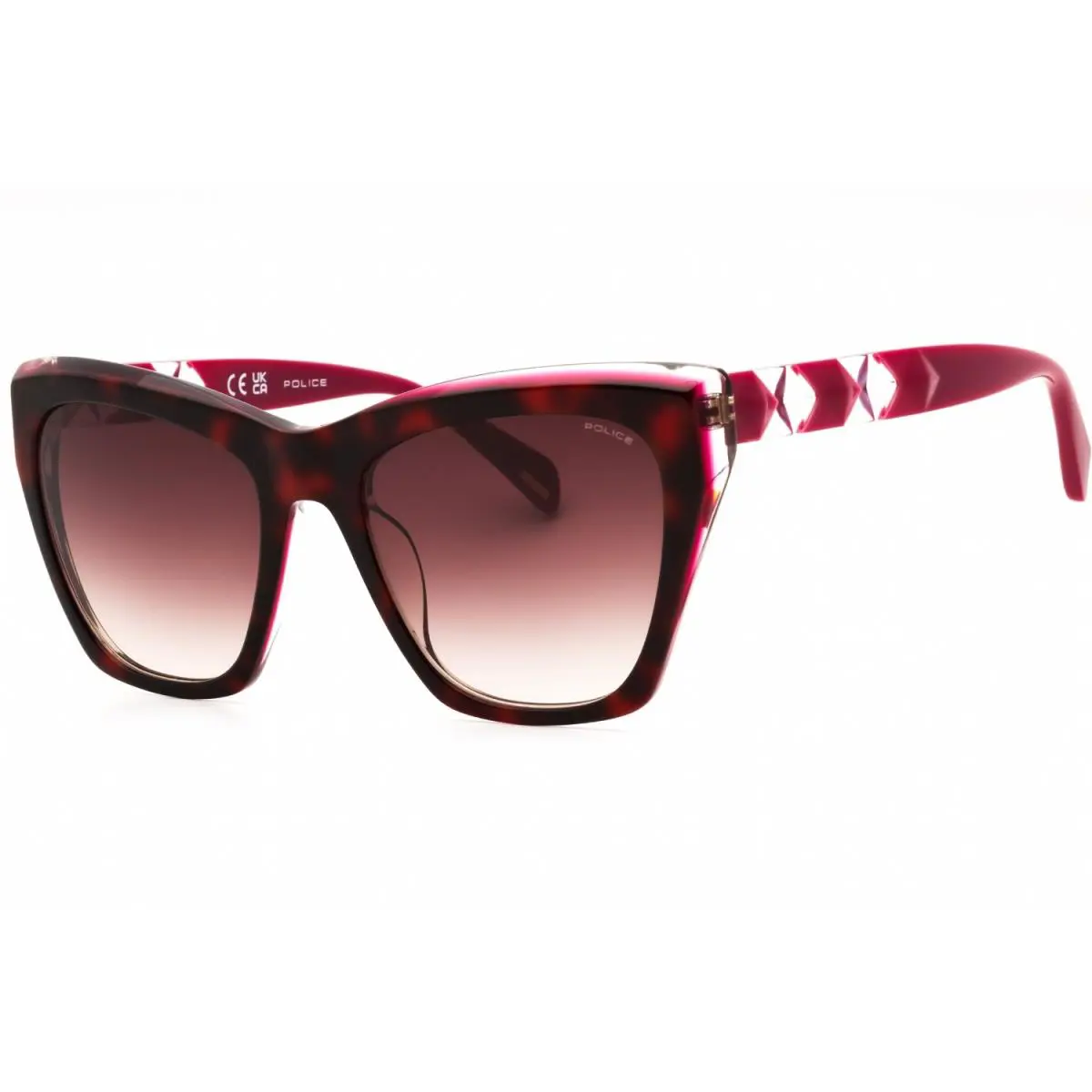 Police SPLL36-AHL-54 Sunglasses Size 54mm 140mm 19mm Fuchsia Women