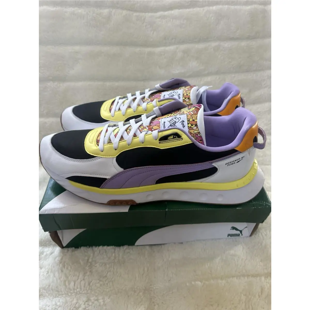 Puma shoes - PUMA Wild Rider - Wild Rider - 381097-01 - White 0