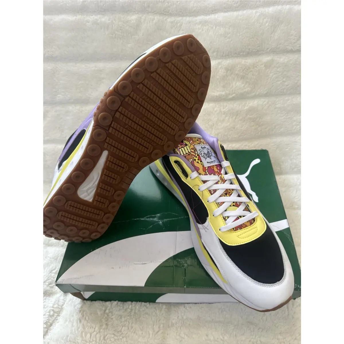 Puma shoes - PUMA Wild Rider - Wild Rider - 381097-01 - White 5