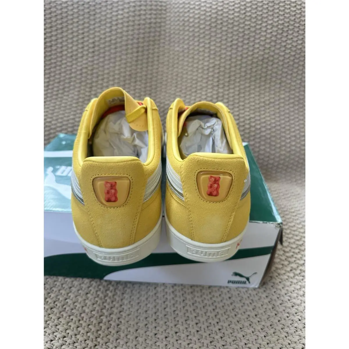 Puma shoes - PUMA Suede - Suede - Yellow 8