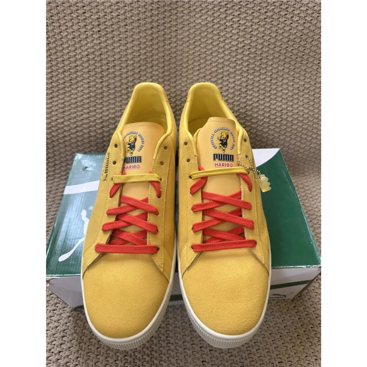 Puma shoes - PUMA Suede - Suede - Yellow 1
