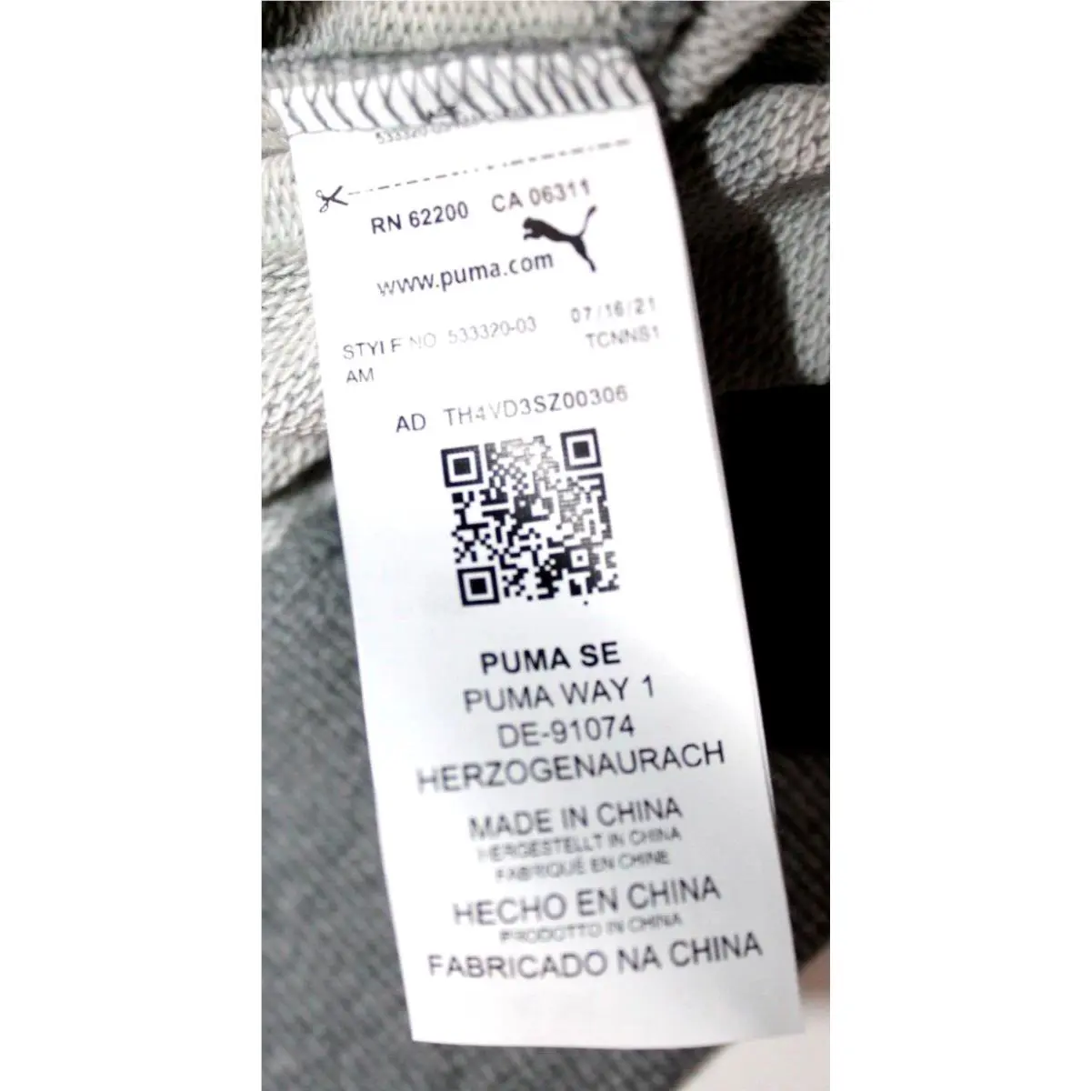 Puma clothing - 533320 03 - 533320 03 - Heather Grey 3