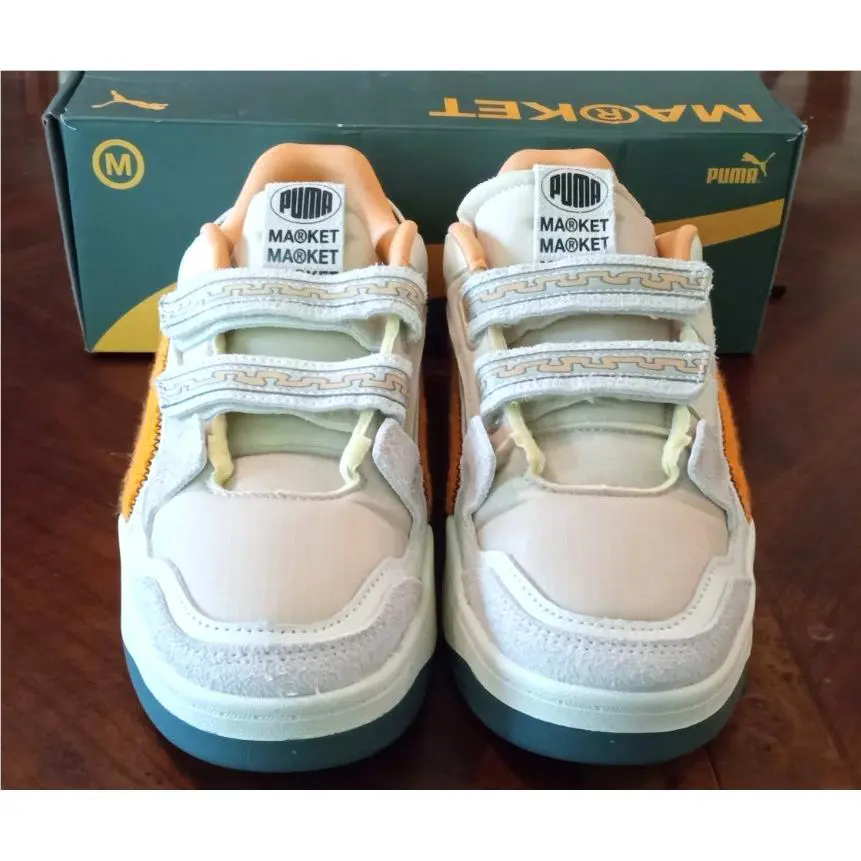 Puma shoes - PUMA Slipstream - Slipstream - 38559201 - White/orange 2