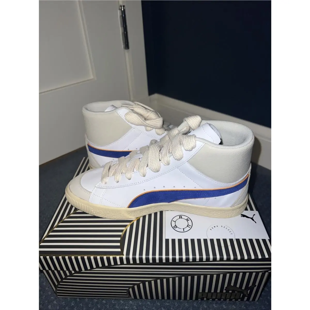 Puma shoes - PUMA Clyde - Clyde - 391335-01 - Blue 2