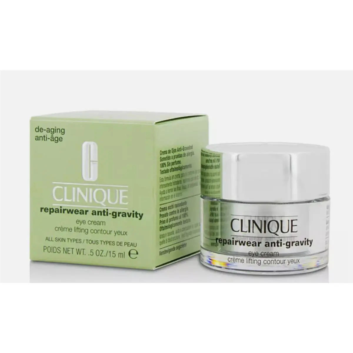 Repairwear Anti Gravity Eye Cream All Skin Types 0.5 oz/15 ml Full Size by Clinique