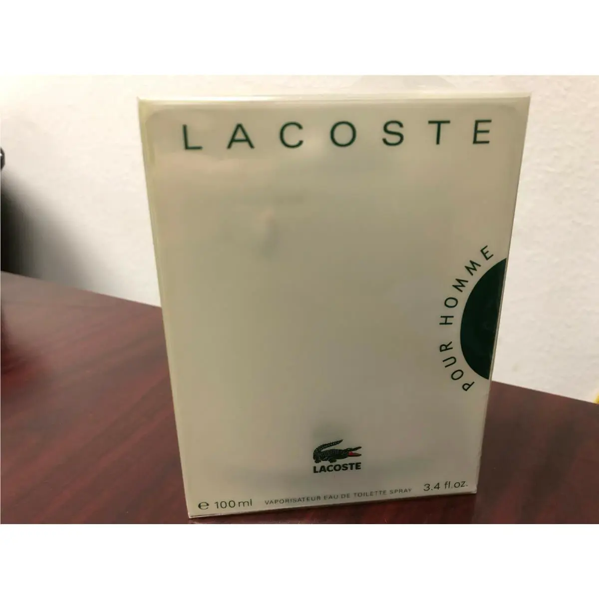 Lacoste Collector ON Off Pour Homme 3.4 FL oz / 100 ML Edt Spray Box