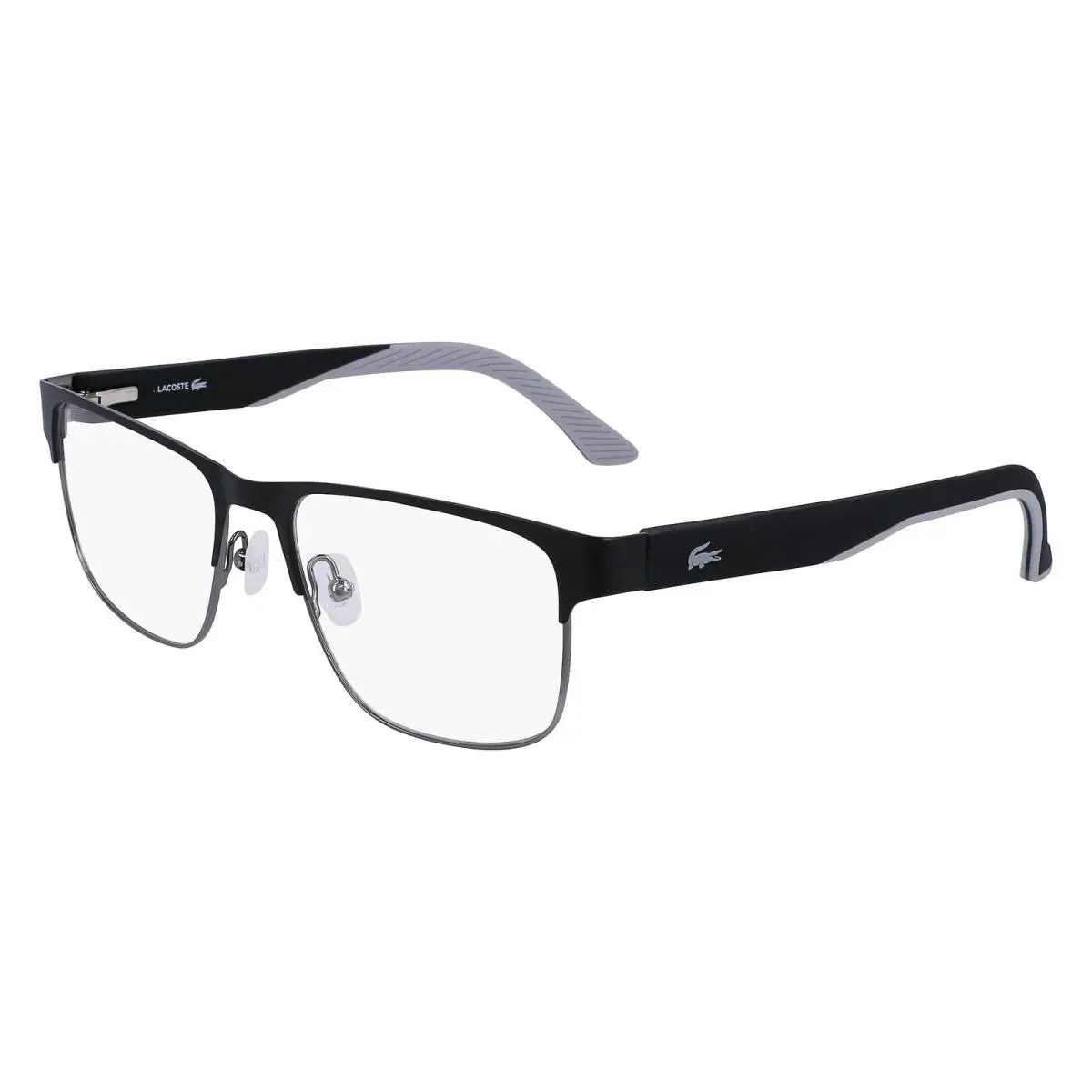 L 2291 Black 001 Size 56 Eyeglasses by Lacoste
