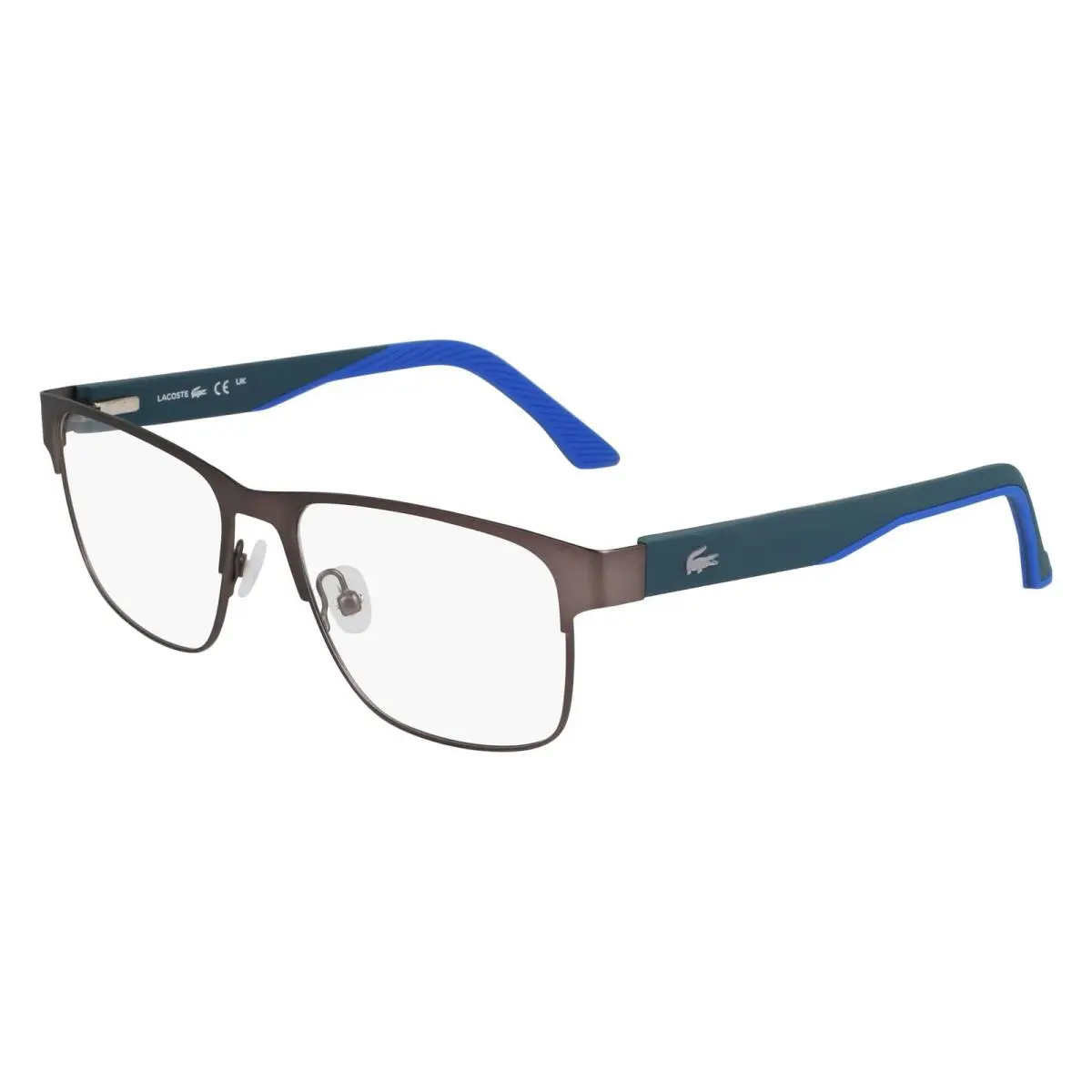 L 2291 Dark Grey 038 Size 56 Eyeglasses by Lacoste