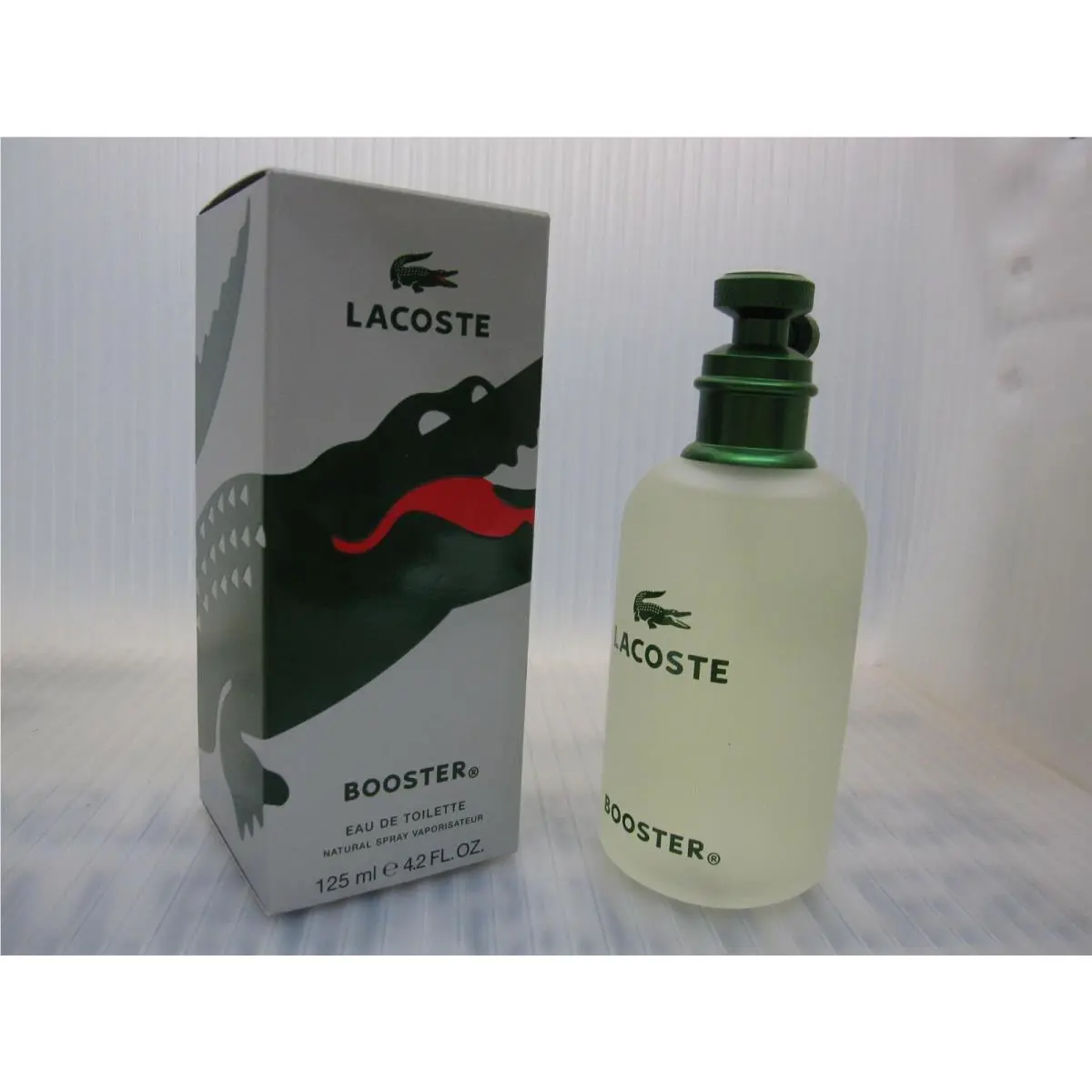 Booster by Lacoste 4.2 FL oz / 125 ML Eau De Toilette Box