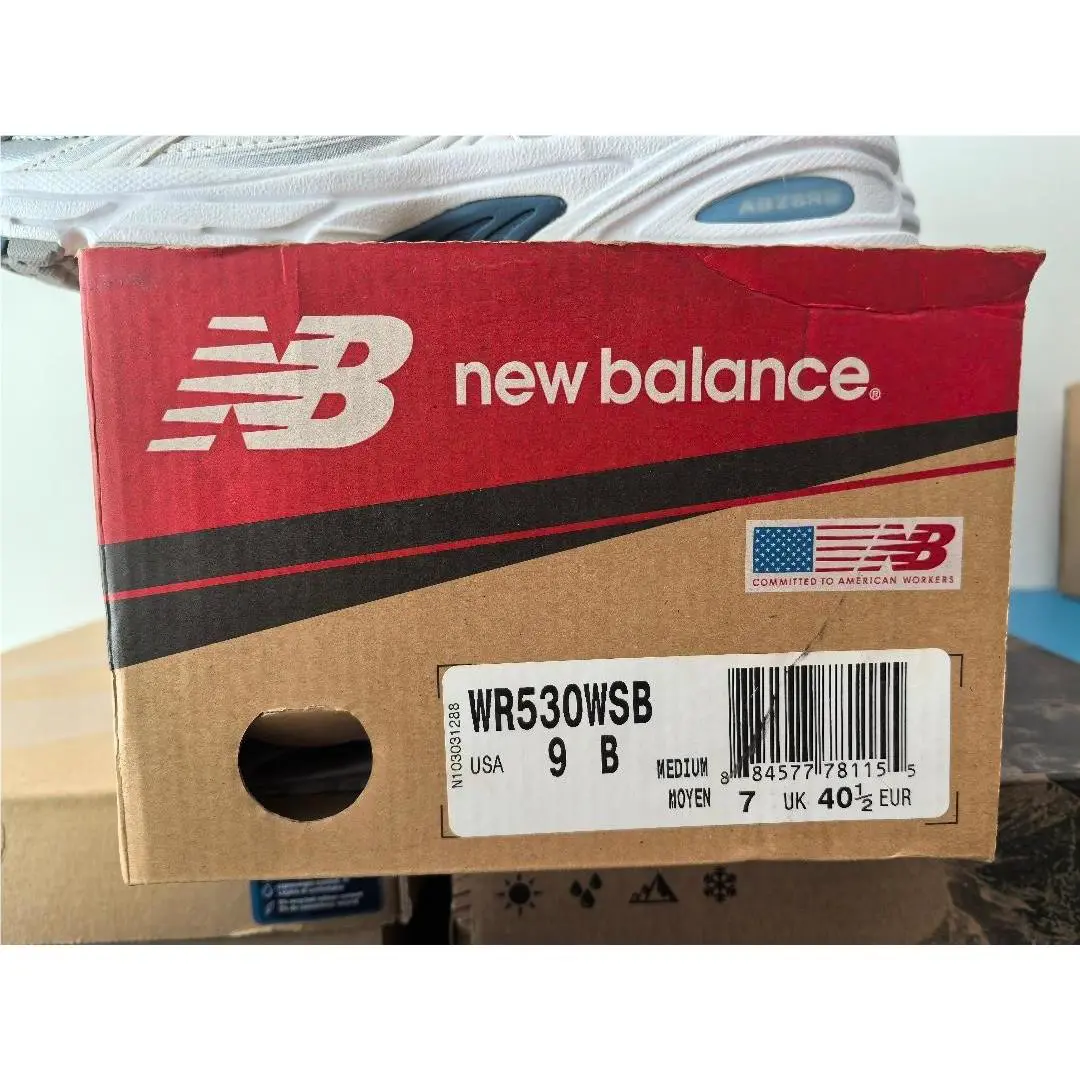 New Balance shoes - Multicolor, Main: White 4