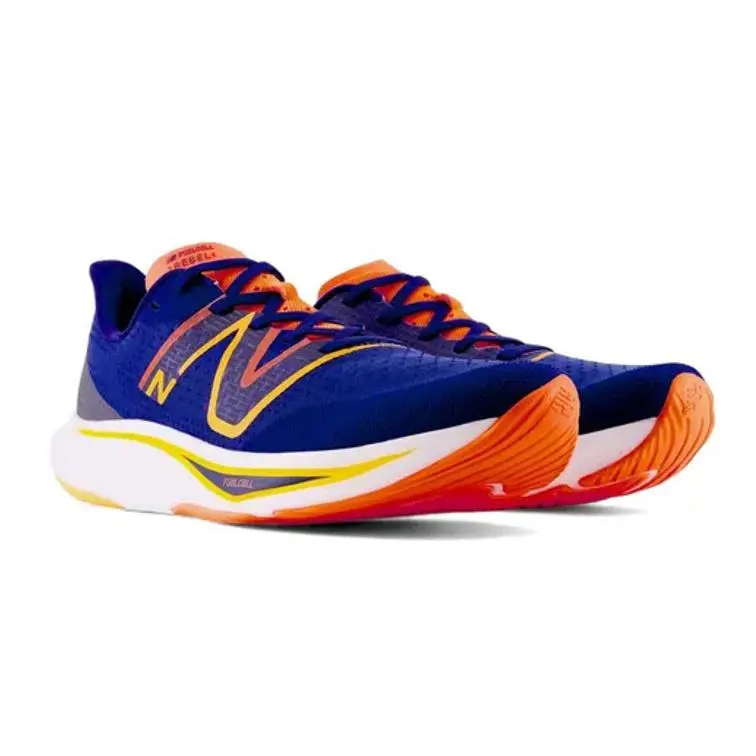 New Balance Fuelcell Rebel v3 Low Blue/yellow/orange MFCXMN3 g - Blue/Yellow/Orange