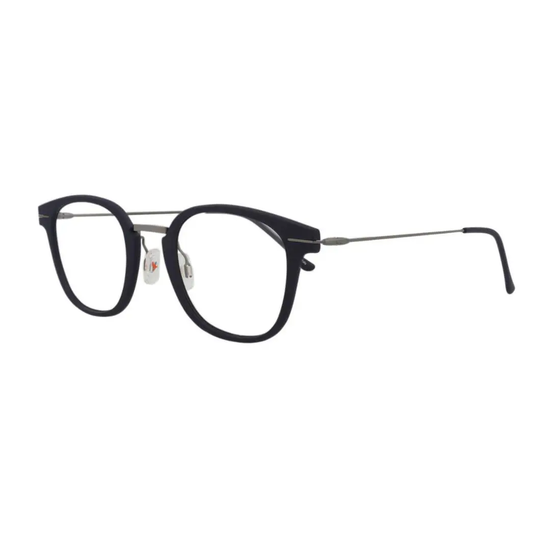 Maui Jim MJO2412 03M Eyeglasses Glasses Matte Blue Brushed Gunmetal 49-25-140 - Frame: Blue