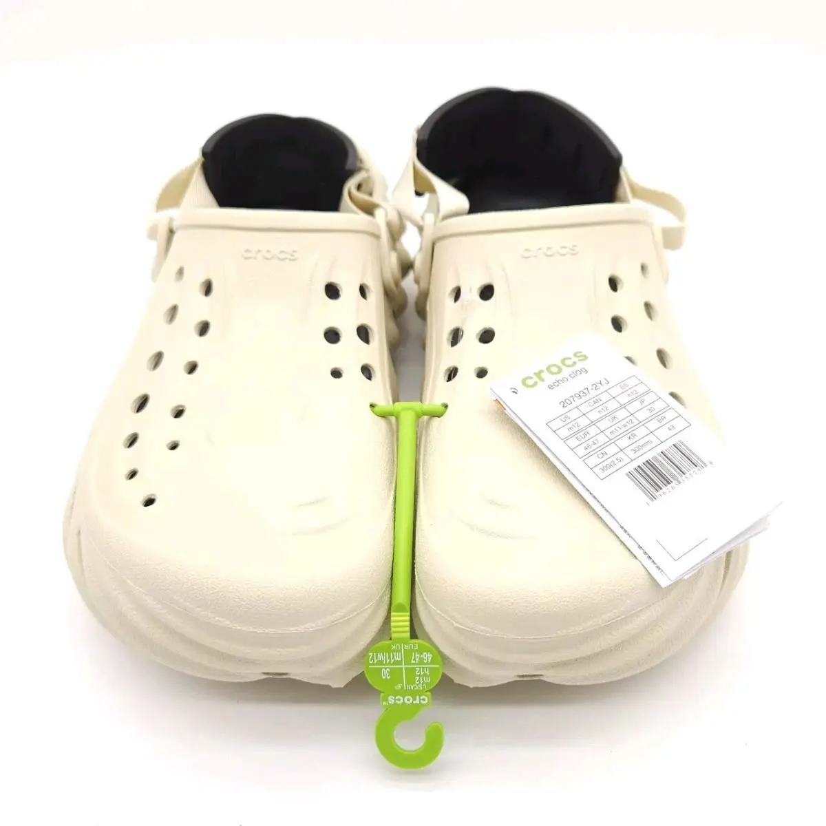 Crocs shoes - Echo Clog - Echo Clog - 2079372yj 207937-2YJ - Beige (UPC: 196265357758) 1