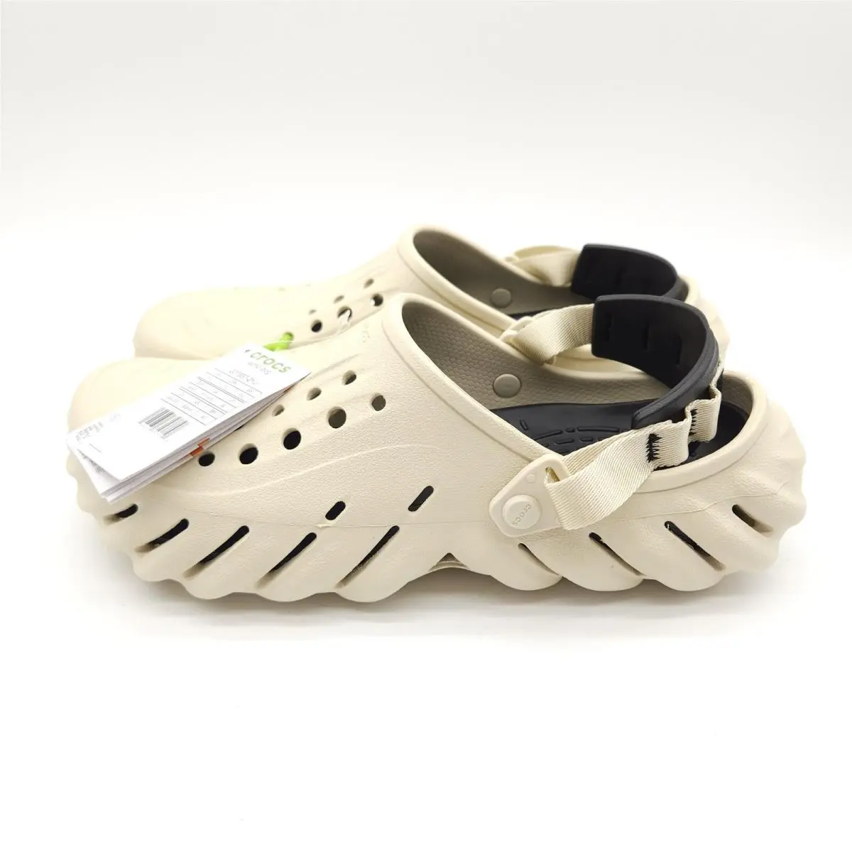 Crocs shoes - Echo Clog - Echo Clog - 2079372yj 207937-2YJ - Beige (UPC: 196265357758) 0