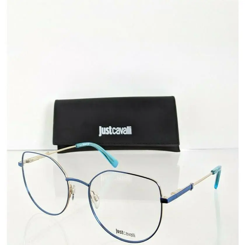 Just Cavalli Eyeglasses JC 0894 092 Blue Gold Frame JC894