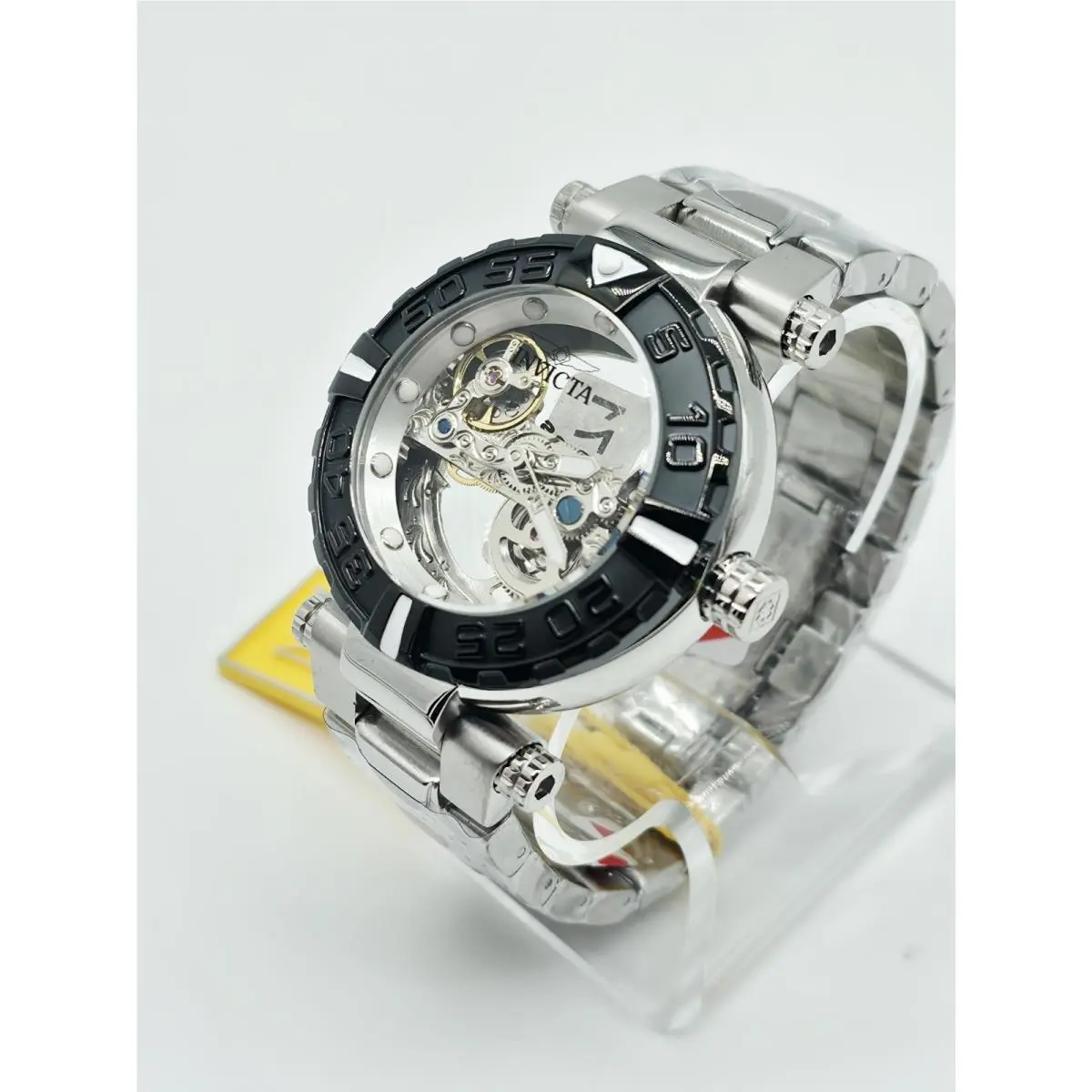 49505 Subaqua Nebula Mens Automatic W/skeleton Dial SS Watch 47mm by Invicta