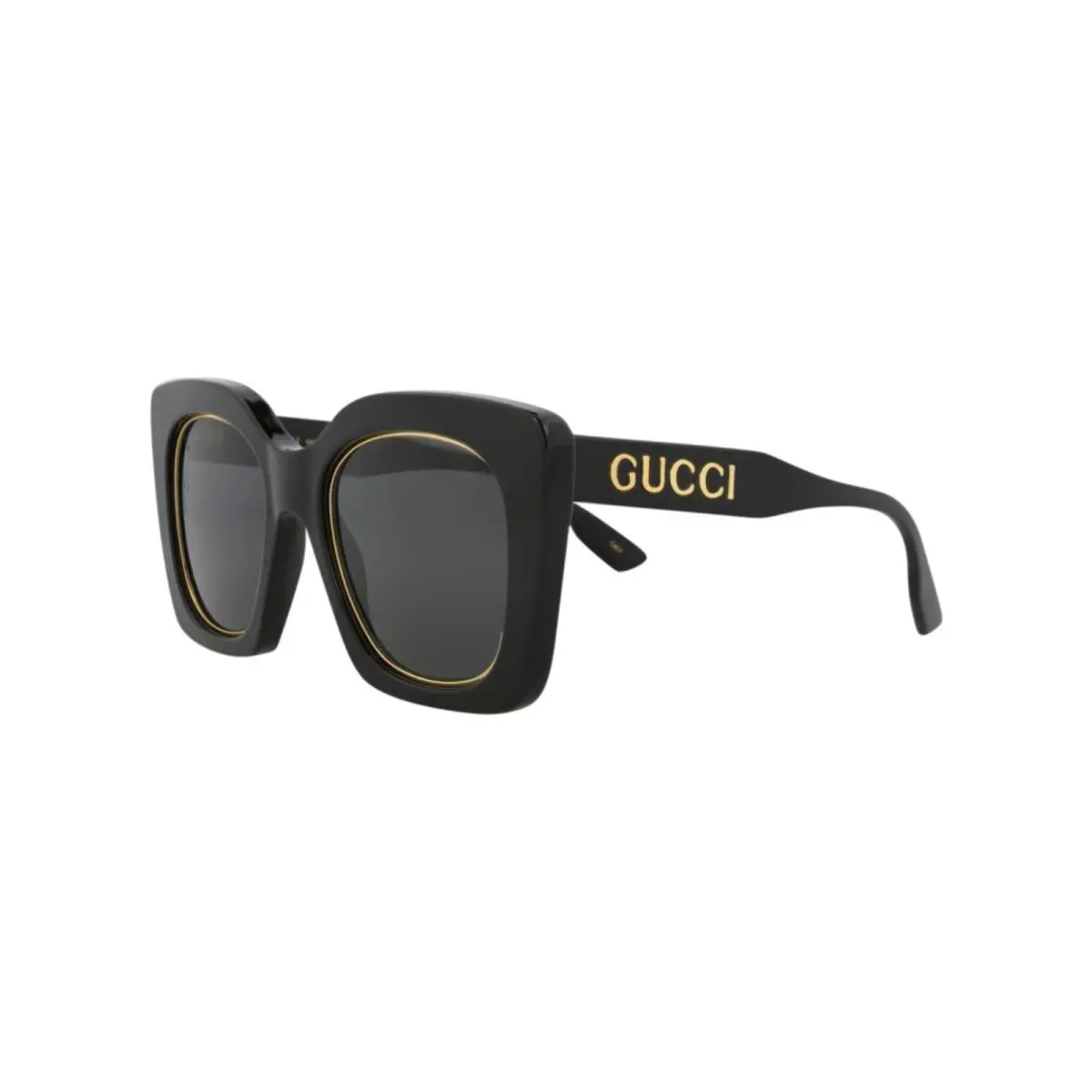 Gucci Oversized Square Frame Logo GG1151S Sunglasses GGXX108