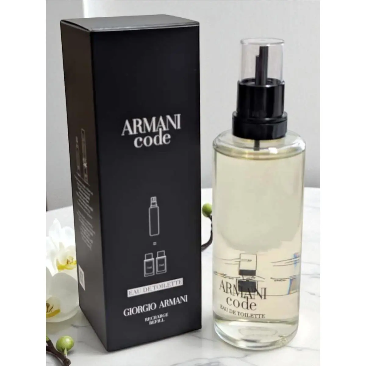 Armani Code By Giorgio Armani 5oz/150ml Eau de Toilette For Men Recharge Refill