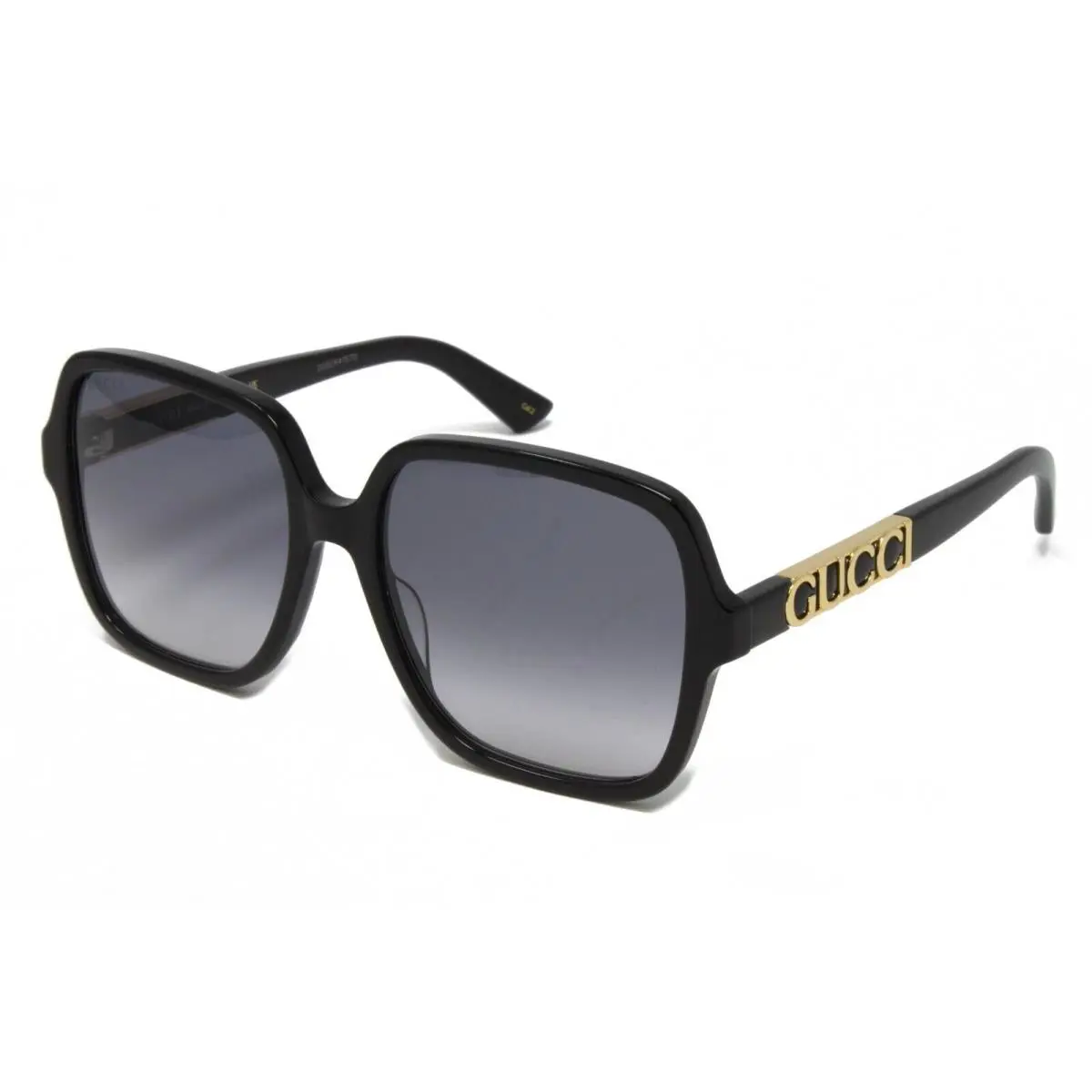 Gucci GG1189S-002 Black 58mm w/ Grey Gradient Lens Square Women`s Sunglasses