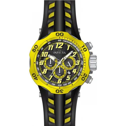 Invicta Venom Hydra Chronograph Gmt Quartz Men`s Watch 48236