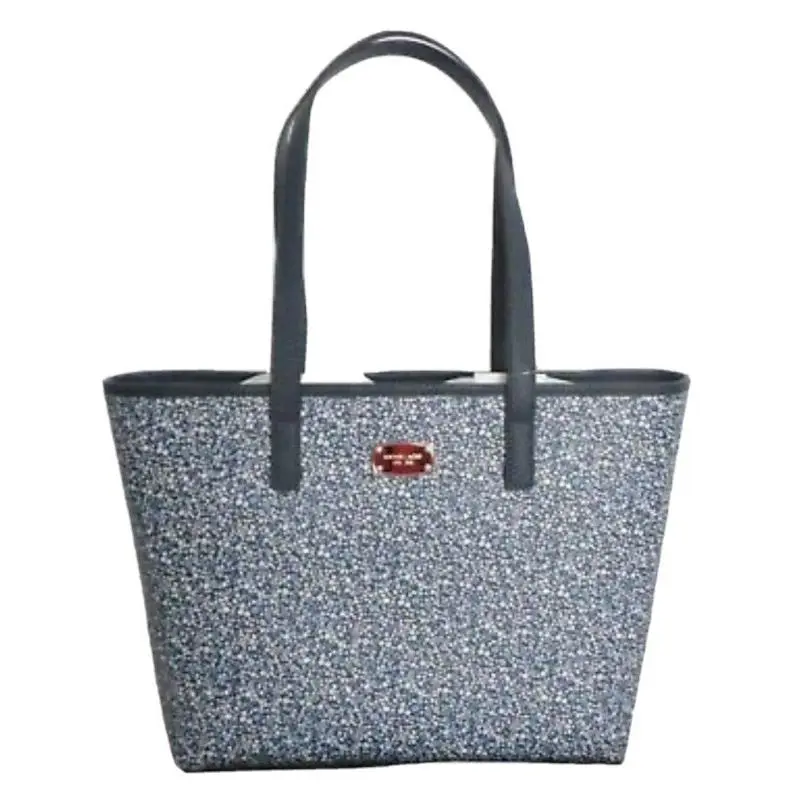 Michael Kors Jet Set Item Small Travel Tote - Navy/multicolor - Exterior: Navy Gold, Lining: Beige, Handle/Strap: Blue