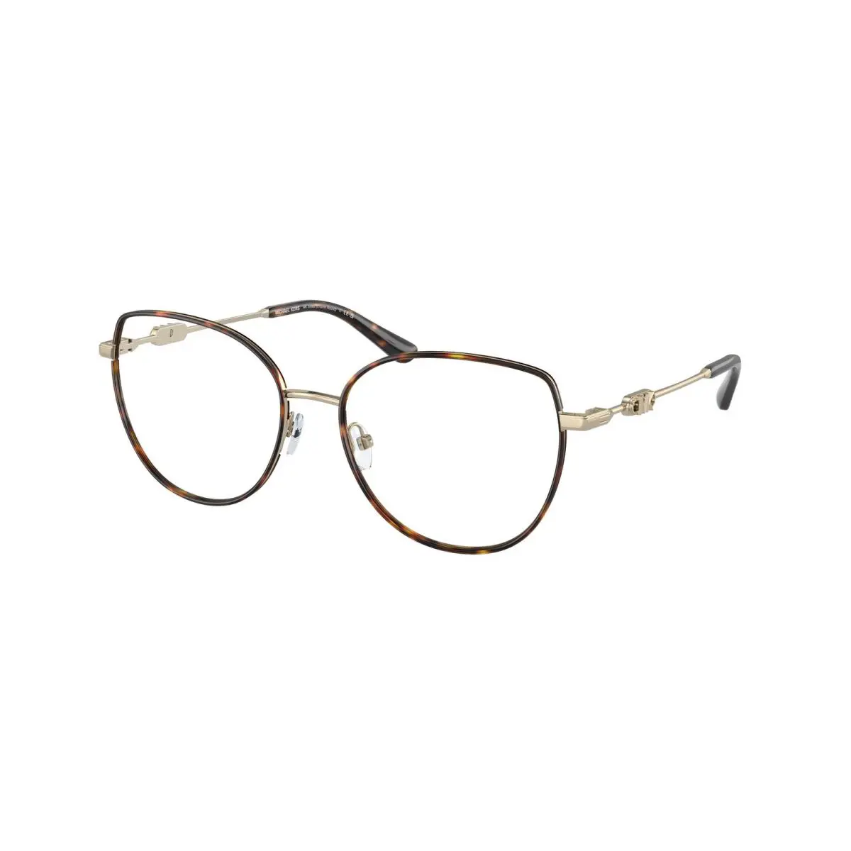 Michael Kors 3066J Empire Round Eyeglasses 1016 Gold