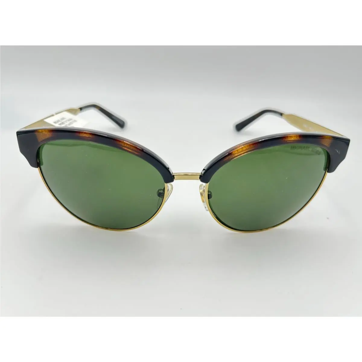 Michael Kors Sunglasses MK 2057 Amalfi 330671 Tortoise Havana Gold Green w Case