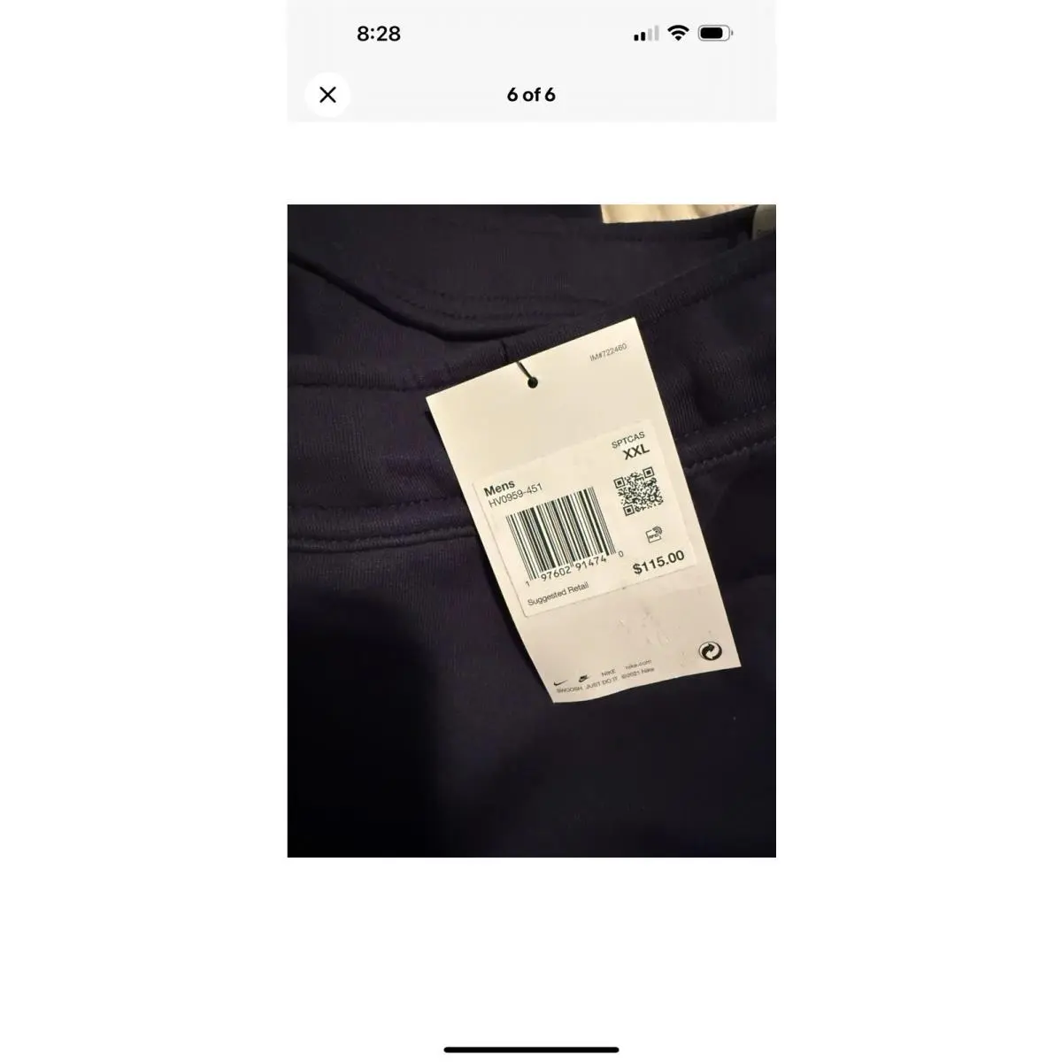 Nike clothing - Nike Tech - Tech - HV0959451 - Blue 4