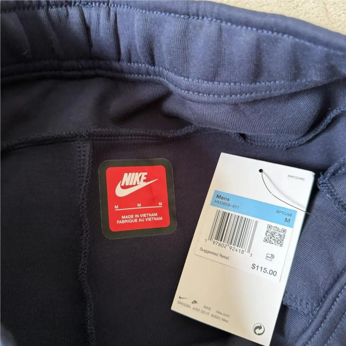 Nike clothing - Nike Tech - Tech - HV0959451 - Blue (UPC: 0197602924183) 4