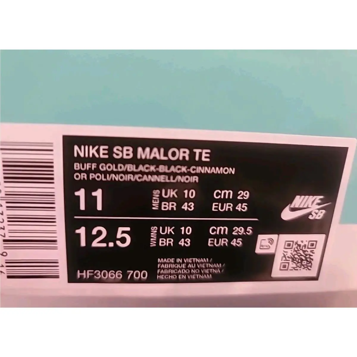 Nike shoes - Nike Malor TE SB - Malor - HF3066-700 - Gold 6