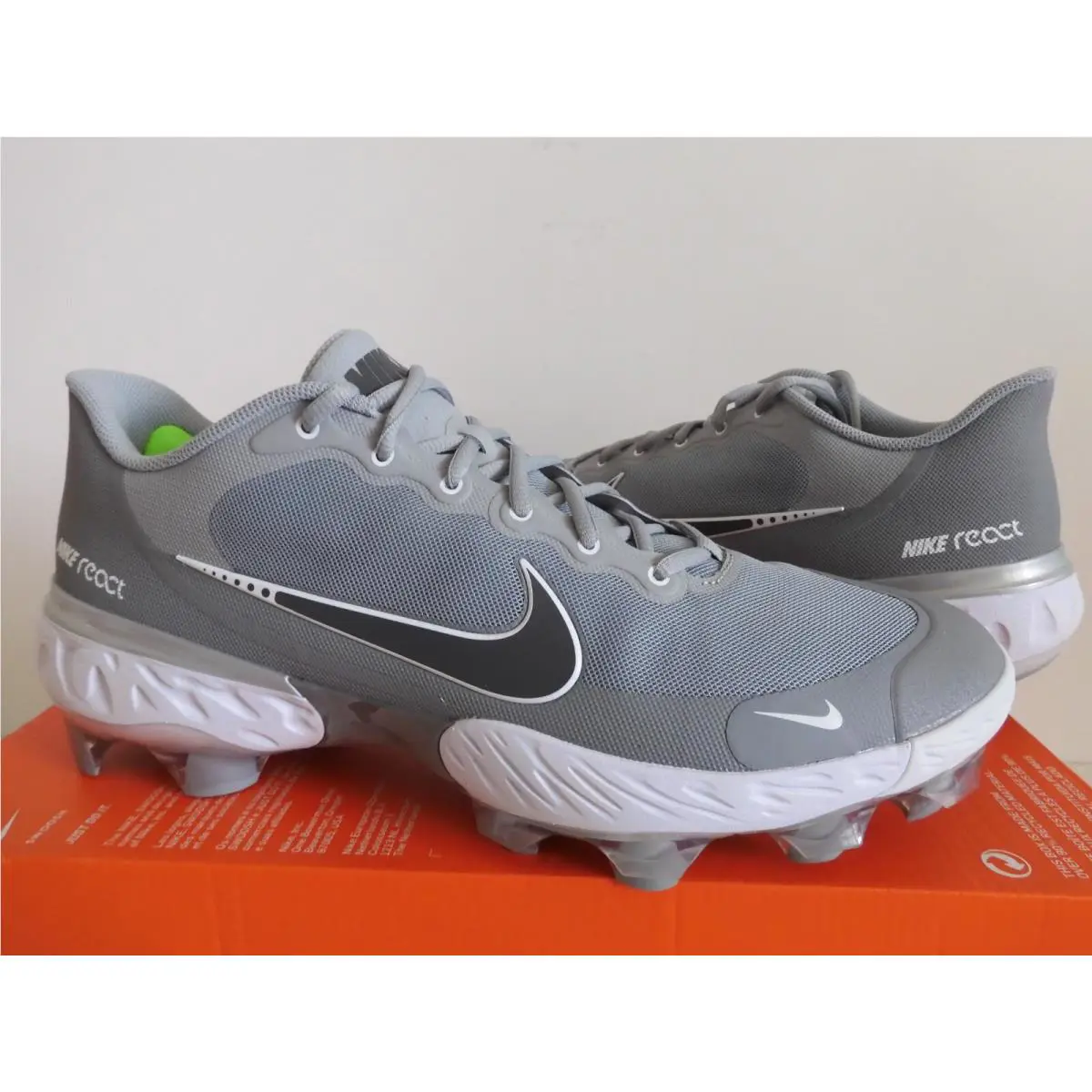 Nike shoes - Nike Alpha Huarache Elite 3 - CK0976-002 - Gray (UPC: 194276360699) 0