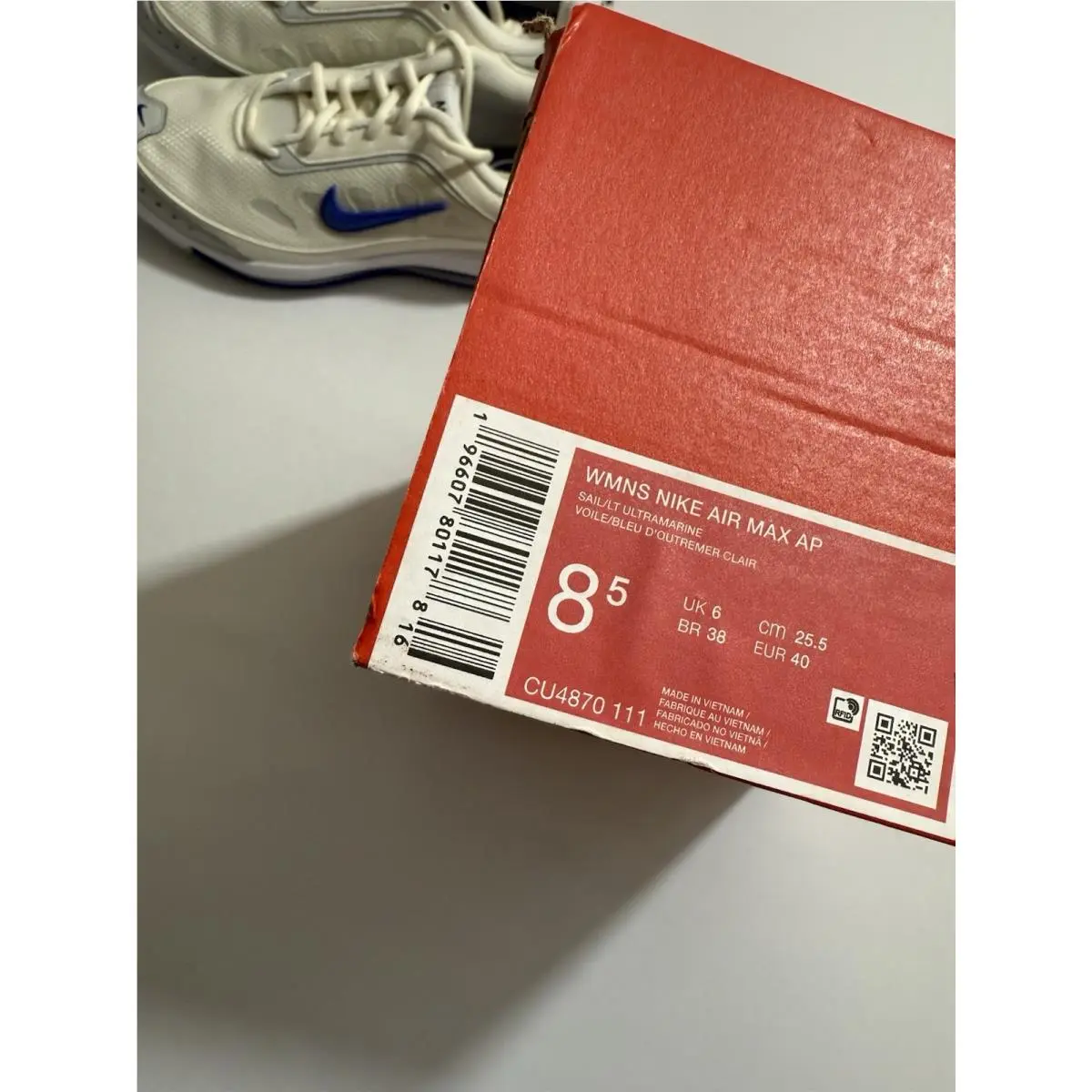 Nike shoes - Nike Air Max AP - Air Max - CU4870 111 - White (UPC: 0196607801178) 8