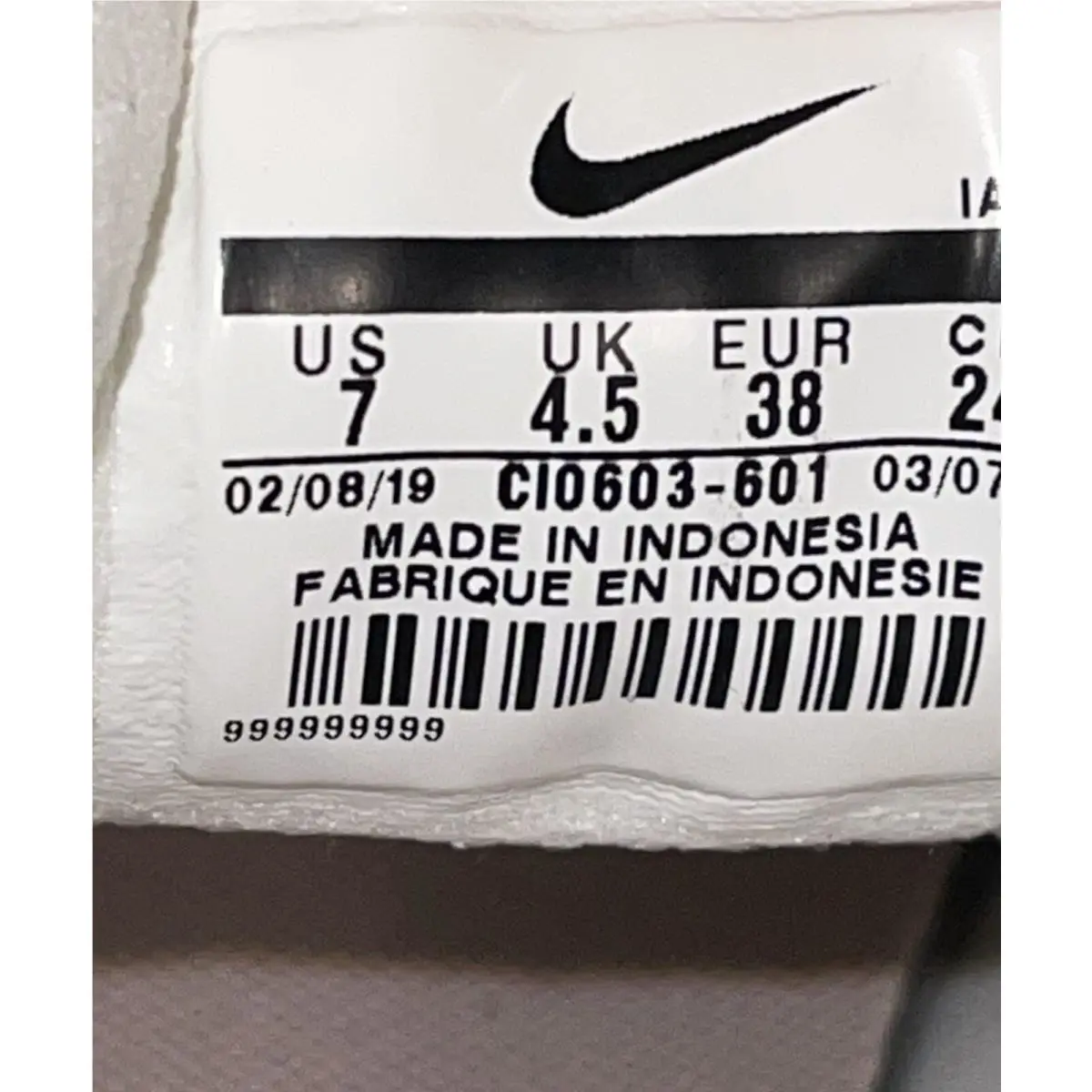 Nike shoes - Nike Air Heights - Air Heights - CI0603-601 - White/Pink 2