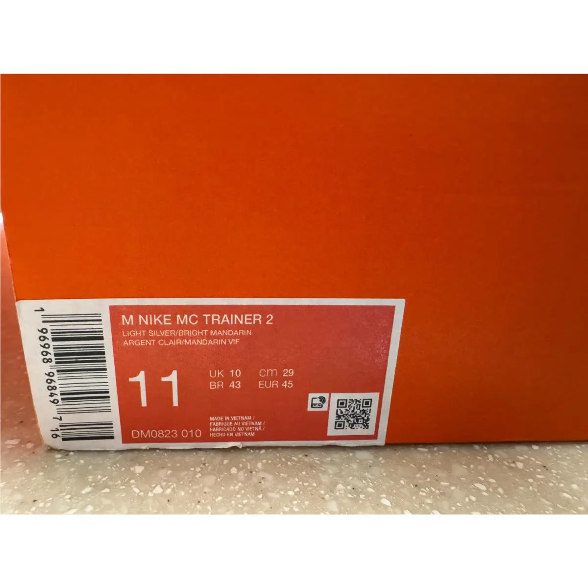 Nike shoes - Nike MC Trainer - Trainer - Iron Grey/White/Black 7