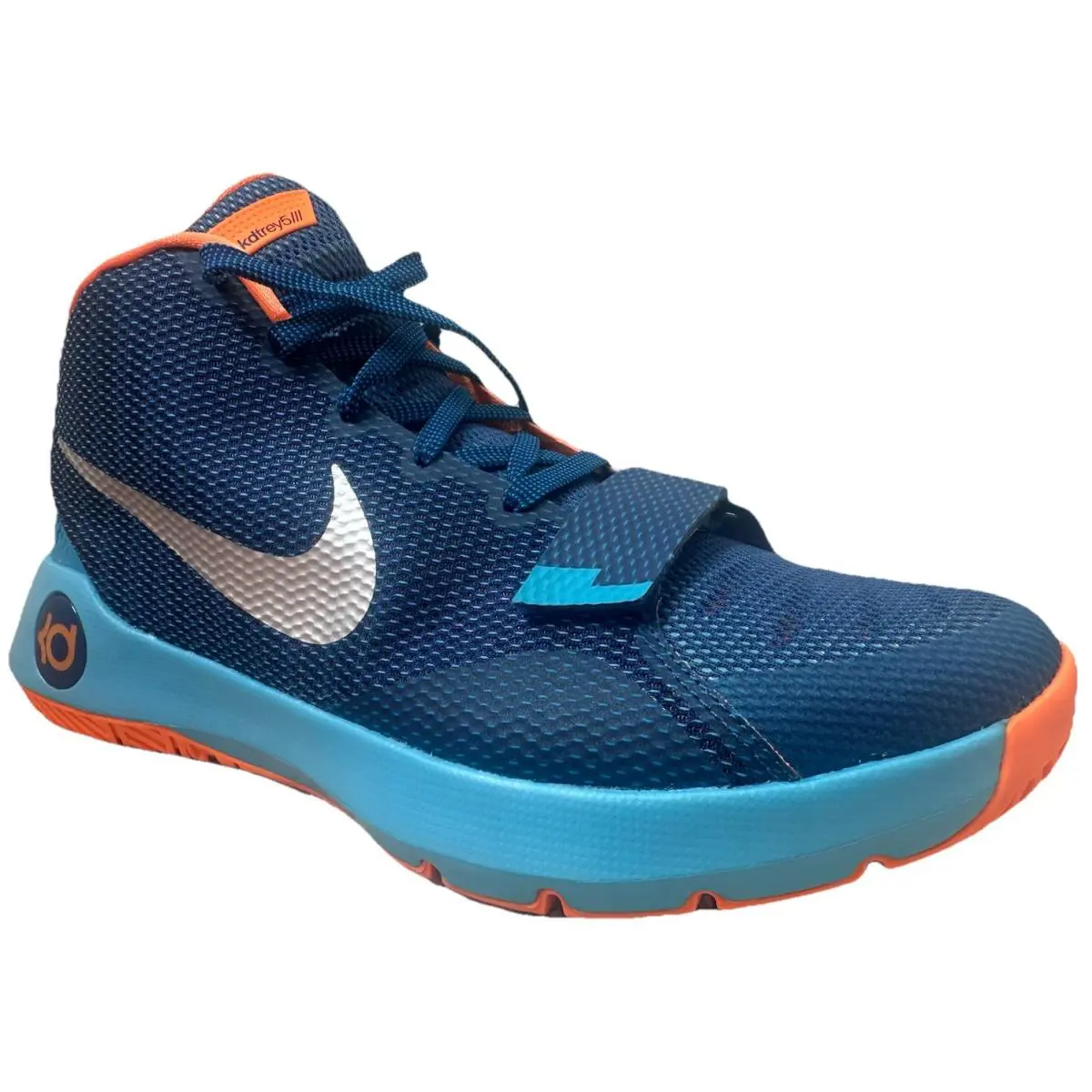 Men’s Size 11.5 - Nike KD Trey 5 Iii Blue Shoe 749377404 - Blue