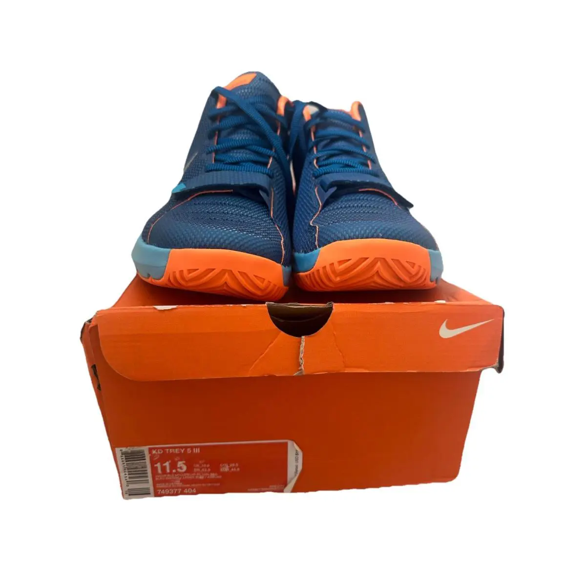 Nike shoes - Nike KD Trey 5 3 - 749377-404 - Blue 0