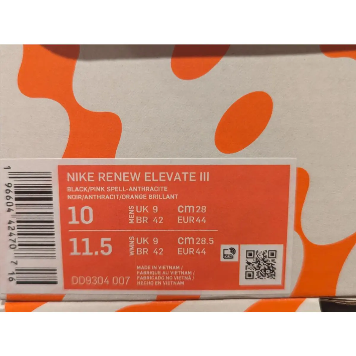 Nike shoes - Nike Renew Elevate - Renew Elevate - black/Pink Spell/Anthracite (UPC: 091202750923) 4
