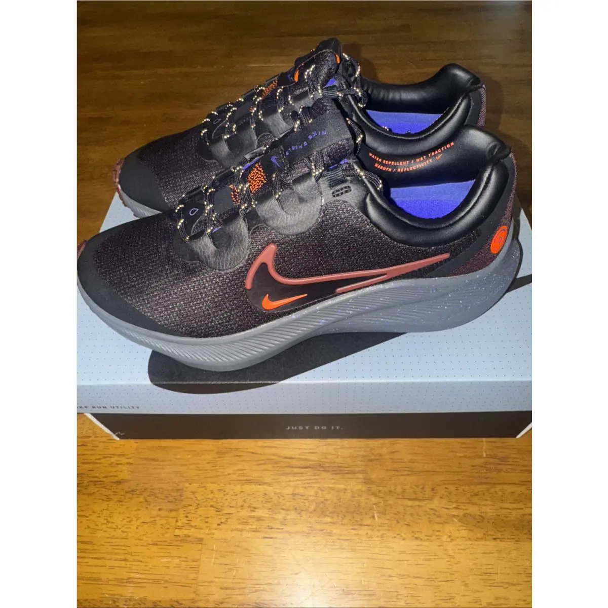 Nike shoes - Nike Zoom Winflo 8 SHIELD - DC3727 200 - Bronze Eclipse/Black-Redstone (UPC: 195242834725) 0